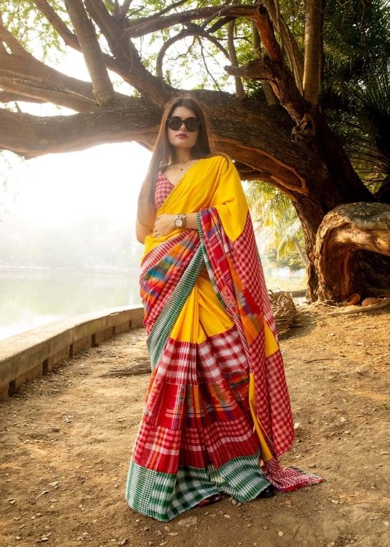 Sunflower Saree