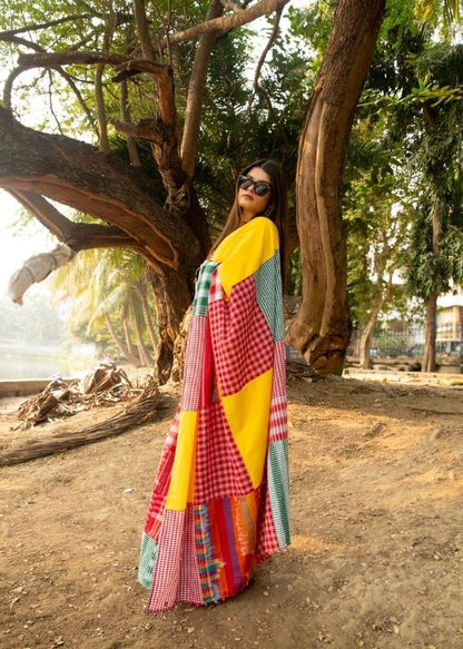 Sunflower Saree