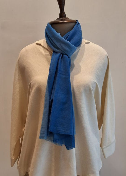 Blue shades Cashmersilk Stole