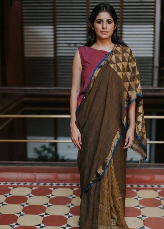 Mitti (Sona) saree