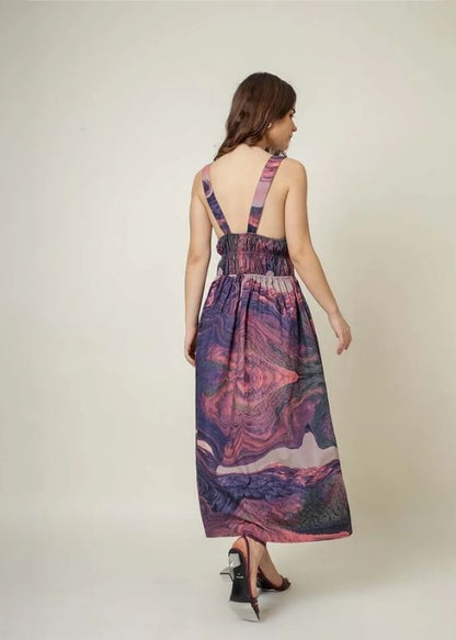 August Printed Dress