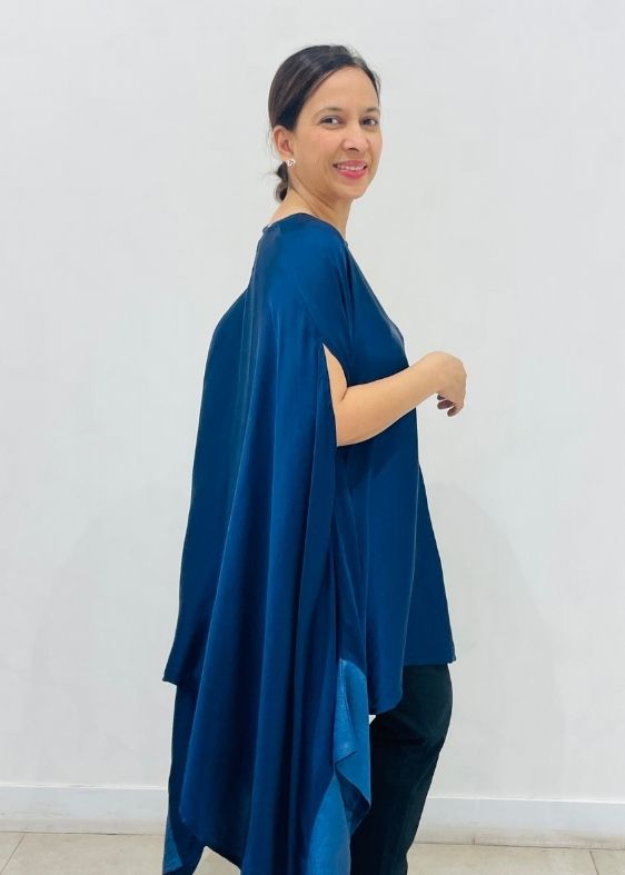 Blue modal kaftan