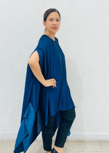 Blue modal kaftan