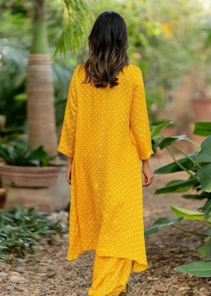 Yellow salwar Kurta set