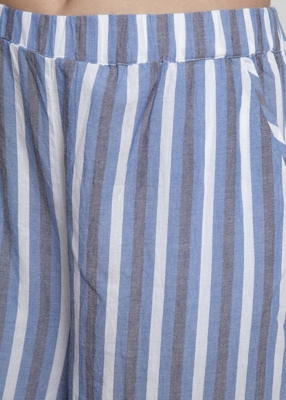 Blue Stripe Pant