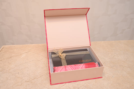 Marni Gift Box Pink Mura Stole and Cavasa Chocolates