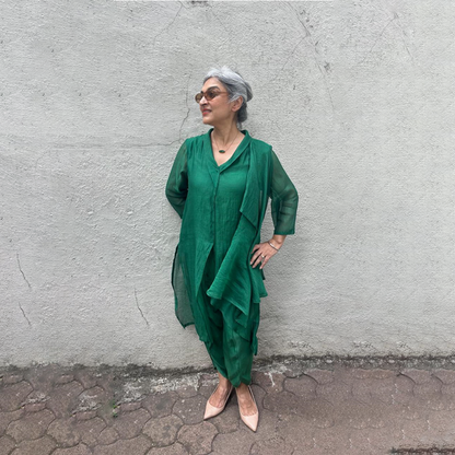 Green Bones Top and Dhoti Pant